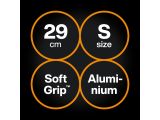 Watch image 13 Рукоятка малая алюминиевая S 29см OneClick FISKARS