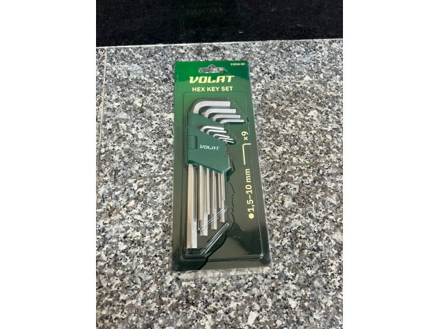 Image 1 Набор ключей шестигр. 1,5-10мм 9шт длинн. ВОЛАТ уцененный (9591185376)