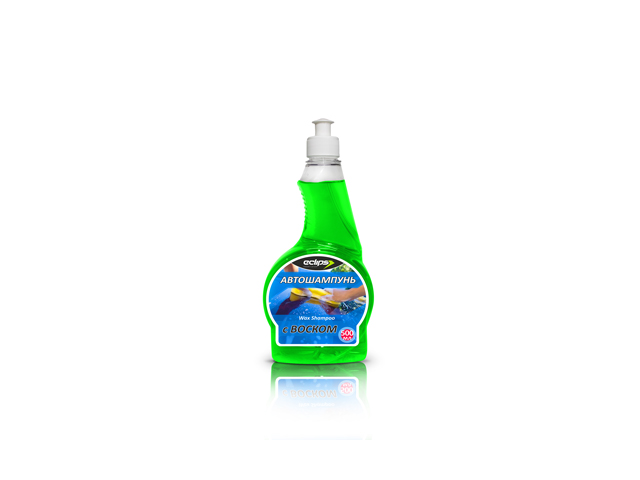 Автошампунь с воском Wax Shampoo 500 мл Eclips