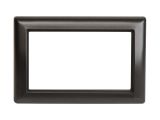 Рамка для 2-ой розетки дымчатая, DARIA, MUTLUSAN