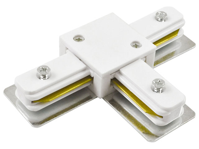 Коннектор PTR CT-WH T-обр., белый JAZZWAY