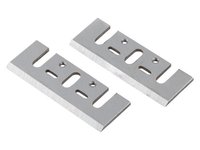 Нож для рубанка 82 мм WORTEX затачиваемый 2 шт.