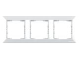 Рамка 3-ая горизонтальная белая, DARIA, MUTLUSAN
