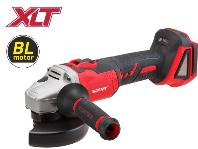 Аккум. углошлифмашина WORTEX CAG 1812 E в кор. ALL1 SOLO БЕСЩЕТ., 18 В, 125 мм, 8000 об/мин