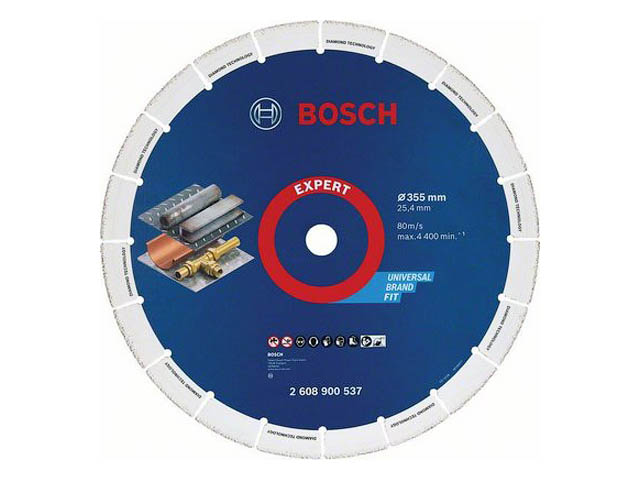 Алмазный круг 230х22,23 мм по металлу сплошн. Expert Diamond Metal Wheel BOSCH