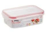 Контейнер пласт. прямоуг. 0,5 л д/пищ. продуктов, с крышкой, серия Good Lock, PERFECTO LINEA