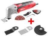 Многофункциональный инструмент (реноватор) WORTEX SM 2214 в кор. + набор оснастки + АКЦИЯ(3 полотна)
