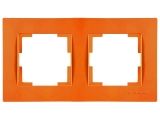 Рамка 2-ая горизонтальная оранжевая, RITA, MUTLUSAN