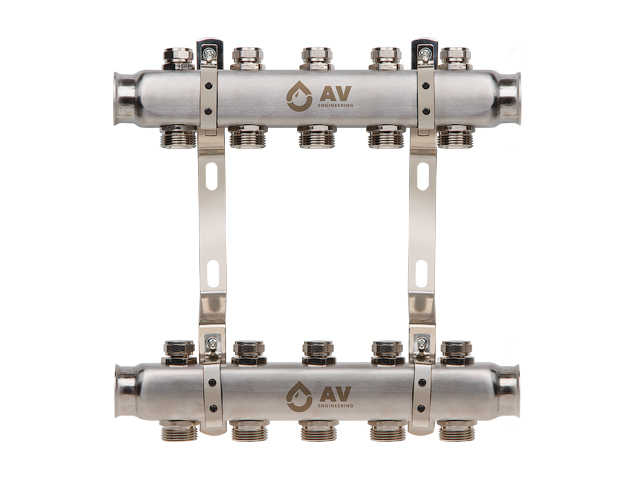 Коллекторная группа AVE162, 5 вых. AV Engineering