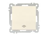 Выключатель промежуточный многопозиционный (скрытый, без рамки, пруж. зажим) кремовый, DARIA, MUTLUS