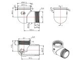 Watch image 2 Колено 1" вн.-нар., AV Engineering (инд. упак.)