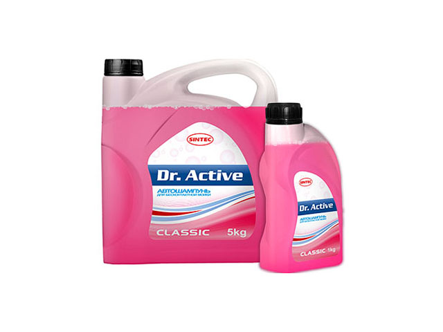 Автошампунь Dr. Active CLASSIC 5 кг SINTEC