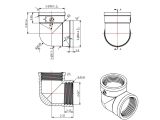 Watch image 2 Колено 1" вн.-вн., AV Engineering (инд. упак.)