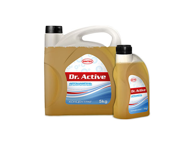 Автошампунь для бесконтактной мойки Dr. Active (концентрат) 5 кг SINTEC
