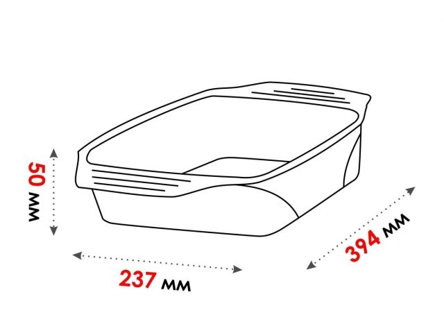 Image 3 Форма из жаропрочного стекла, 3.0 л, прямоугольная, 394x237x50 мм, PERFECTO LINEA