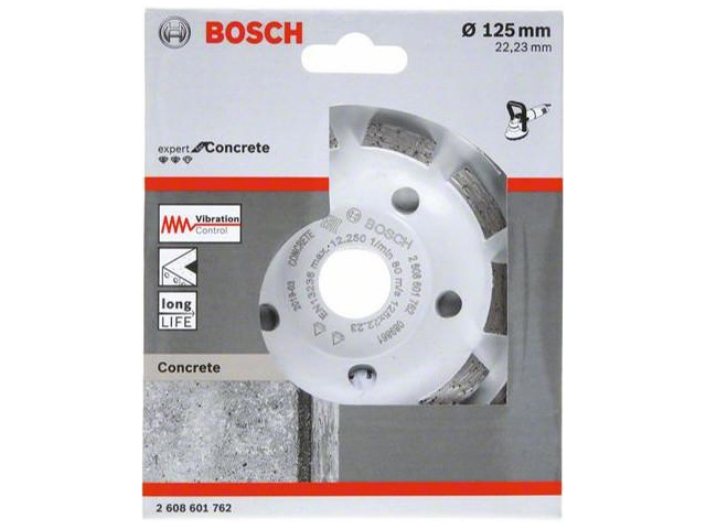 Алмазная чашка 125х22.2 мм по бетону двурядная EXPERT FOR CONCRETE BOSCH