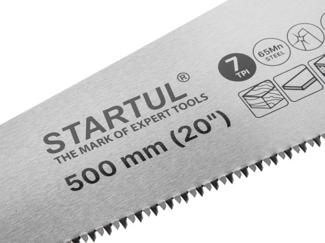 Image 2 Ножовка по дер. 500мм 7 TPI STARTUL MASTER (ST4242-50)