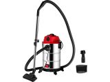 Пылесос строительный WORTEX VC 3014 WS 1200 Вт, 30 л, провод 4.5 м, шланг 2 м