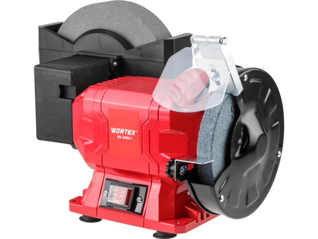 Image 1 Станок точильный WORTEX BG 2060-1 в кор. 250 Вт, 150х20х12,7 мм 200х40х20 мм