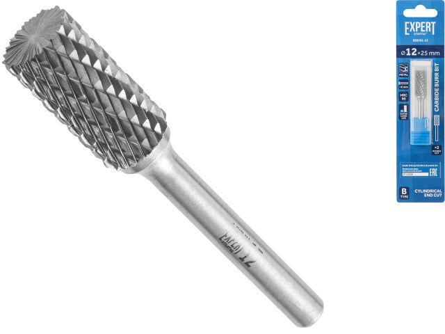 Image 1 Борфреза твердосплавная тип B 12x25мм EXPERT STARTUL