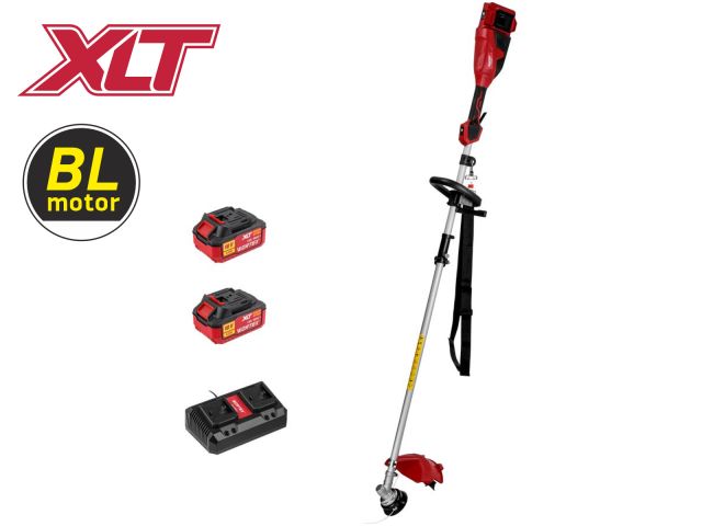 Image 1 Триммер аккум. WORTEX TB 3036-1 ALL1 XLT SET БЕСЩЁТ.ДВИГ., 18В+18В, шир.скаш.340/255 мм леска/нож