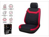 Чехол на сиденье автомобиля универсальный, полиэстер, черно-красный, ARIZONE