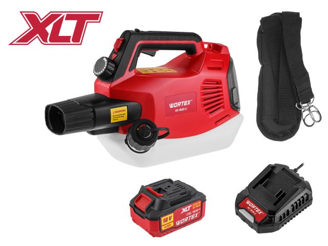 Image 1 Аккум. опрыскиватель WORTEX KS 1820 Li в кор. ALL1 XLT SET 18В, 4 Ач акб, 2 л, 200 мл/мин