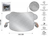 Накидка защитная на лобовое стекло и зеркала автомобиля, 145х115 см, PERFECTO LINEA