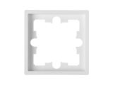 Рамка 1-местная белая, Carre, BYLECTRICA