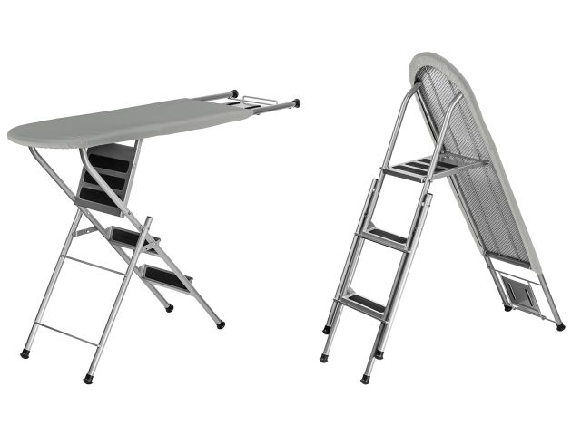 Image 9 Доска гладильная - стремянка, Ruby 2, (1250х340 мм), с подставкой под утюг, PERFECTO LINEA