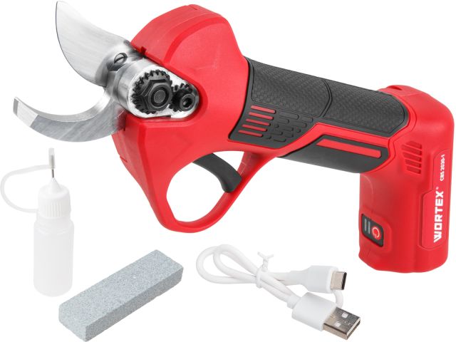 Image 1 Аккум. секатор WORTEX CBS 2030-1 в кор. БЕСЩЕТ., 7.2 В, ветки до 25 мм