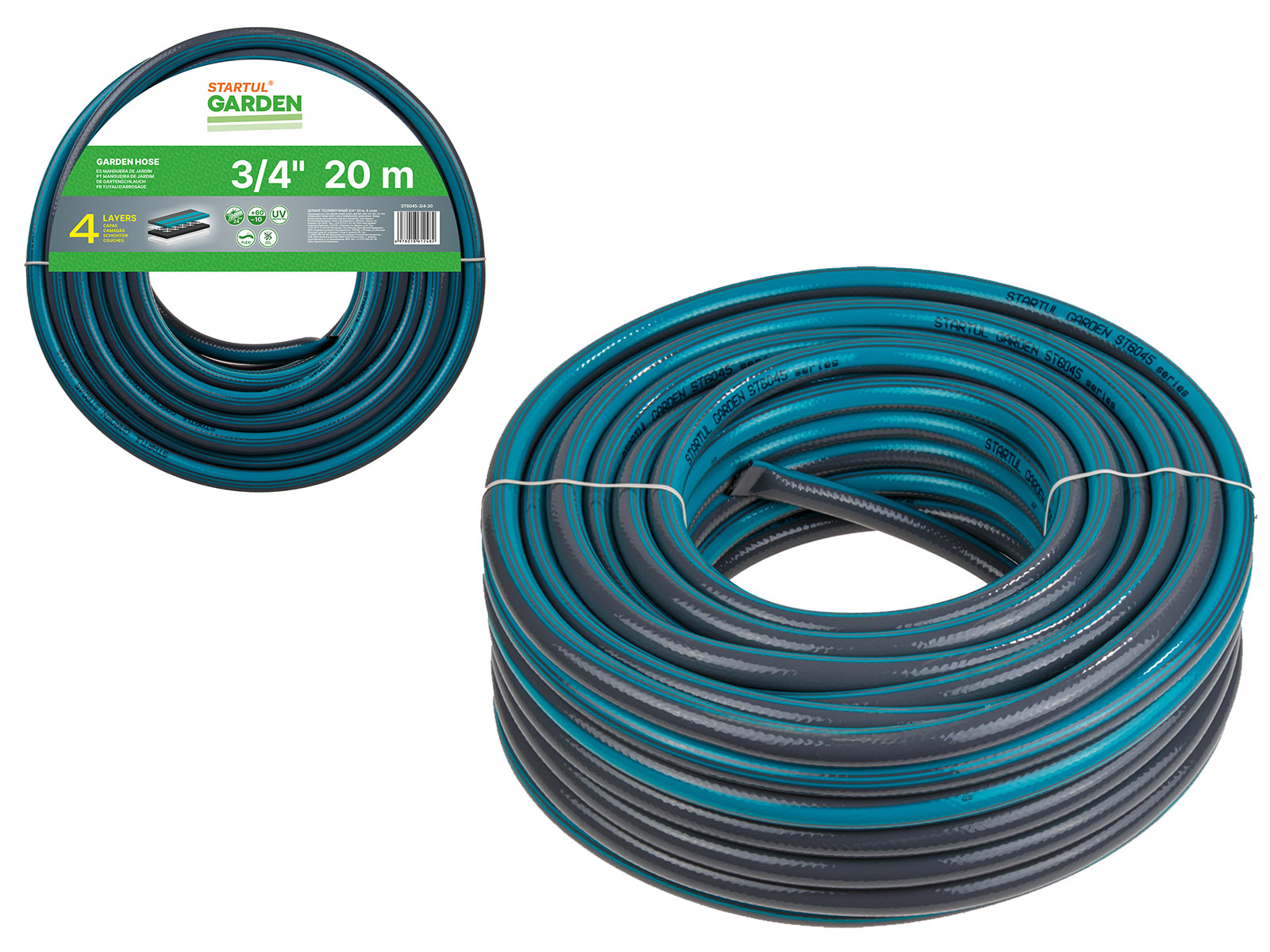 Шланг поливочный 3/4" 20м STARTUL GARDEN (ST6045-3/4-20)