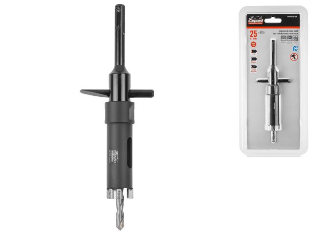 Image 1 Коронка алмазная d 25мм железобетон GEPARD (GP2079-25)