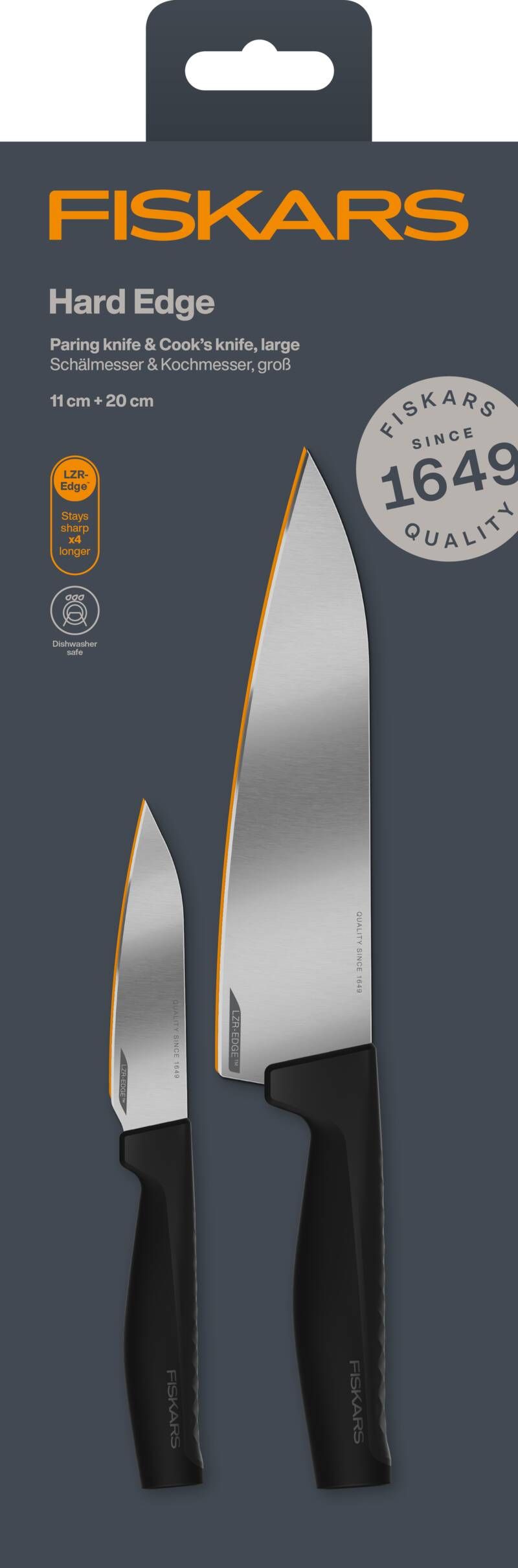 Набор ножей 2 шт Hard Edge Fiskars
