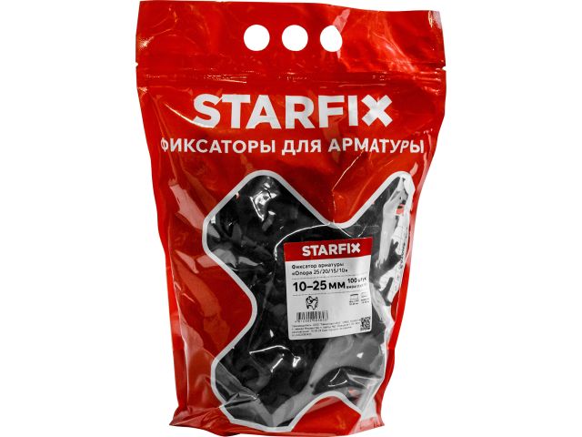 Image 2 Фиксатор арматуры "Опора 25/20/15/10" 4-18 (100 шт в дой-паке) STARFIX