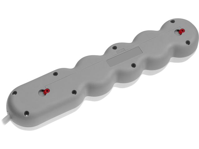 Image 2 Удлинитель 1,5м (5 роз., 3,5кВт, с/з, выкл, ПВС 3х1,5) LEIDEN ELECTRIC