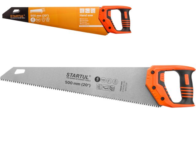 Image 1 Ножовка по дер. 500мм 4 TPI STARTUL MASTER (ST4240-50)