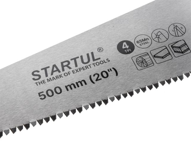 Image 2 Ножовка по дер. 500мм 4 TPI STARTUL MASTER (ST4240-50)