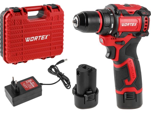 Image 1 Аккум. дрель-шуруповерт WORTEX BD 1213-1 Dli в чем. 12 В, 40 Н*м, 2х2 А*ч, БЗП 10 мм