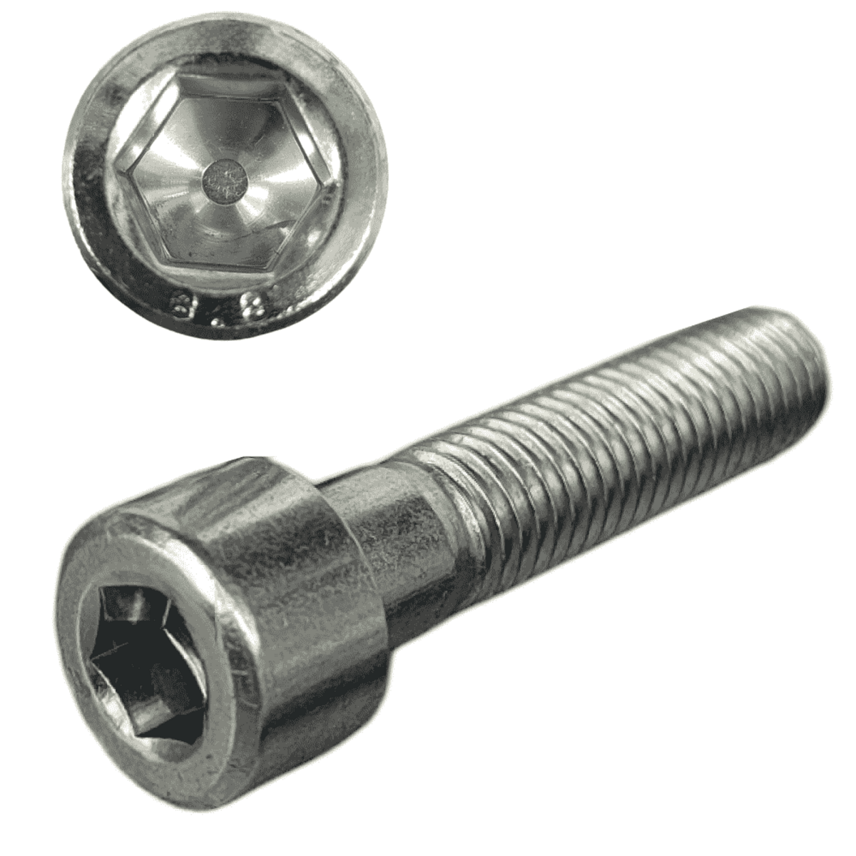 Винт М5х20 мм с внутр. шестигр., цинк, кл.пр. 8.8, DIN 912 (25 шт в зип-локе) STARFIX