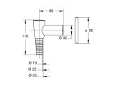 Watch image 4 Сифон для стиральной машины наружный, AV Engineering