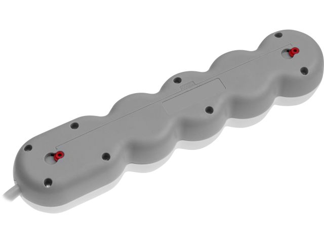 Image 2 Удлинитель 1,5м (5 роз., 2,2кВт, с/з, ПВС 3х0,75) LEIDEN ELECTRIC