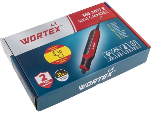 Image 9 Гравер электрический WORTEX LX MG 3017 E в кор.+аксессуары, 0-18000 об/мин, цанга 3,2