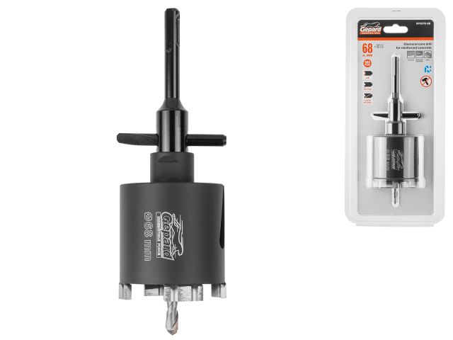 Image 1 Коронка алмазная d 68мм железобетон GEPARD (GP2079-68)