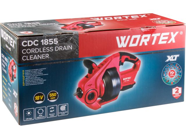 Image 9 Аккум. прочистная машина WORTEX CDC 1855 в кор. ALL1 XLT SET