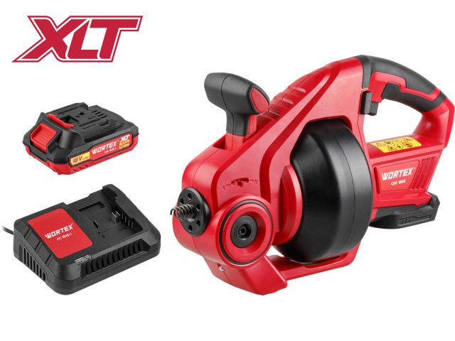 Аккум. прочистная машина WORTEX CDC 1855 в кор. ALL1 XLT SET