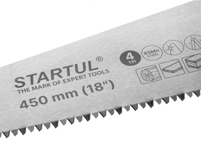Image 2 Ножовка по дер. 450мм 4 TPI STARTUL MASTER (ST4240-45)
