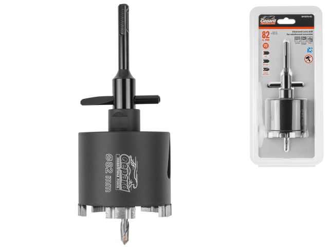 Image 1 Коронка алмазная d 82мм железобетон GEPARD (GP2079-82)