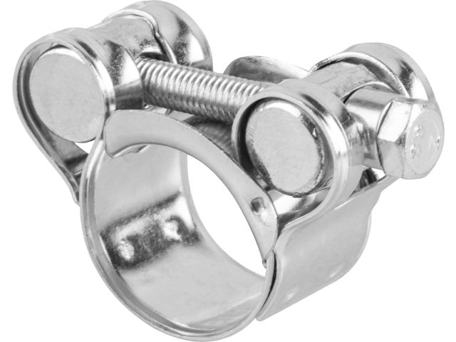 Хомут силовой 19-21 мм, цинк (20 шт в пакете) STARFIX