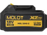 Watch image 4 Аккумулятор MOLOT MBL 1840-2 XLT Lite